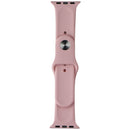 Generic Silicone Band for Apple Watch (38/40mm) Small Band + Clasp - Pink