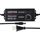 Universal AC/DC Adjustable Switching Power Adapter - 3V to 12V 5A Black