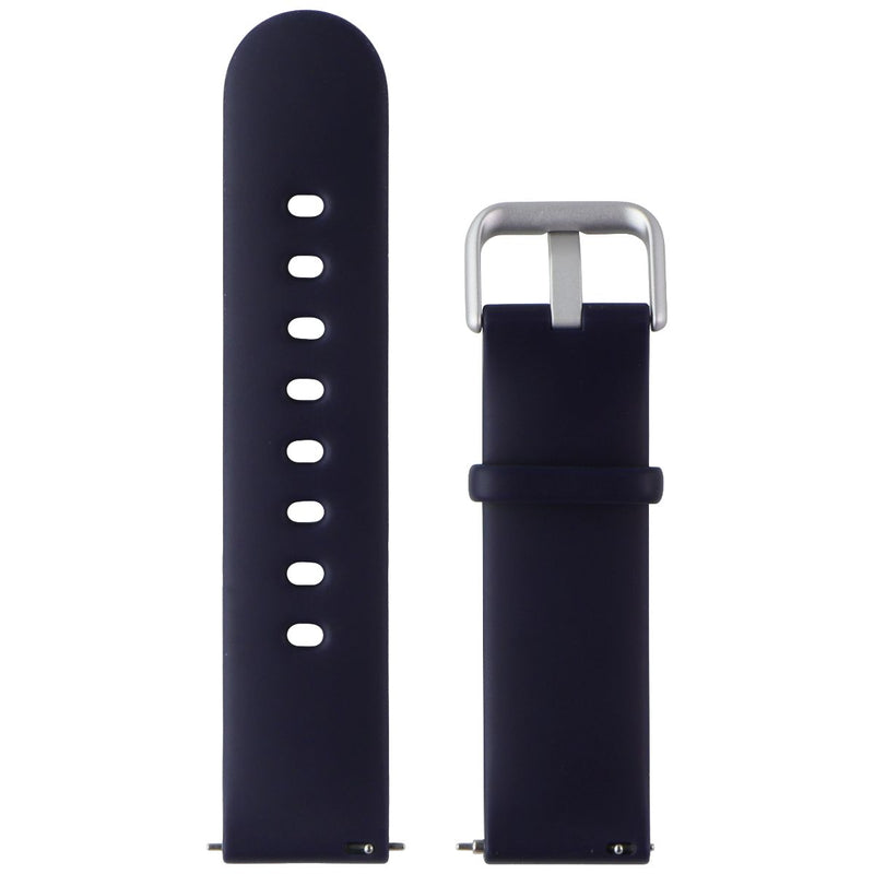 Generic Silicone Watch Band Set for Verizon GizmoWatch - Dark Blue