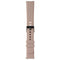 Generic Silicone Watch Band (20MM) - Pink with Silver Clasp