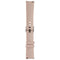 Generic Silicone Watch Band (20MM) - Pink with Silver Clasp