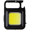 Cob Rechargeable Keychain Light - Black/Yellow
