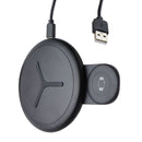 Generic 12.5W Wireless Charging Pad with Watch Charger - Black (ETHQIW)