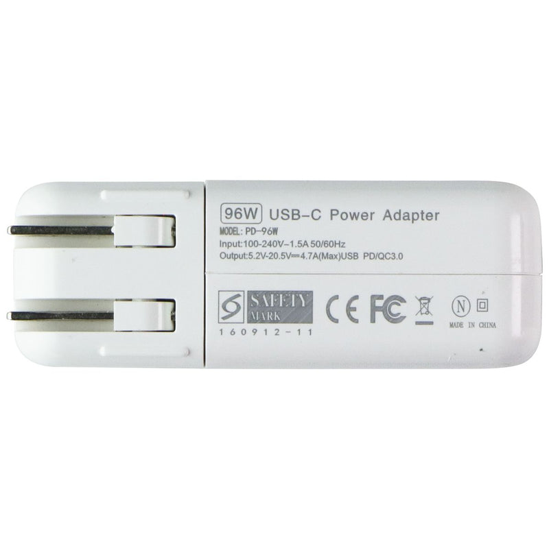 Generic Replacement - 96W USB-C Power Adapter - White