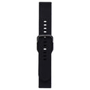 Generic Silicone Watch Band (20MM) - Black with Black Clasp