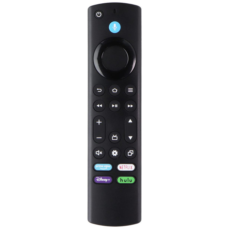 Generic Remote with Voice Search (Prime / Netflix / Disney+ / Hulu Keys) - Black