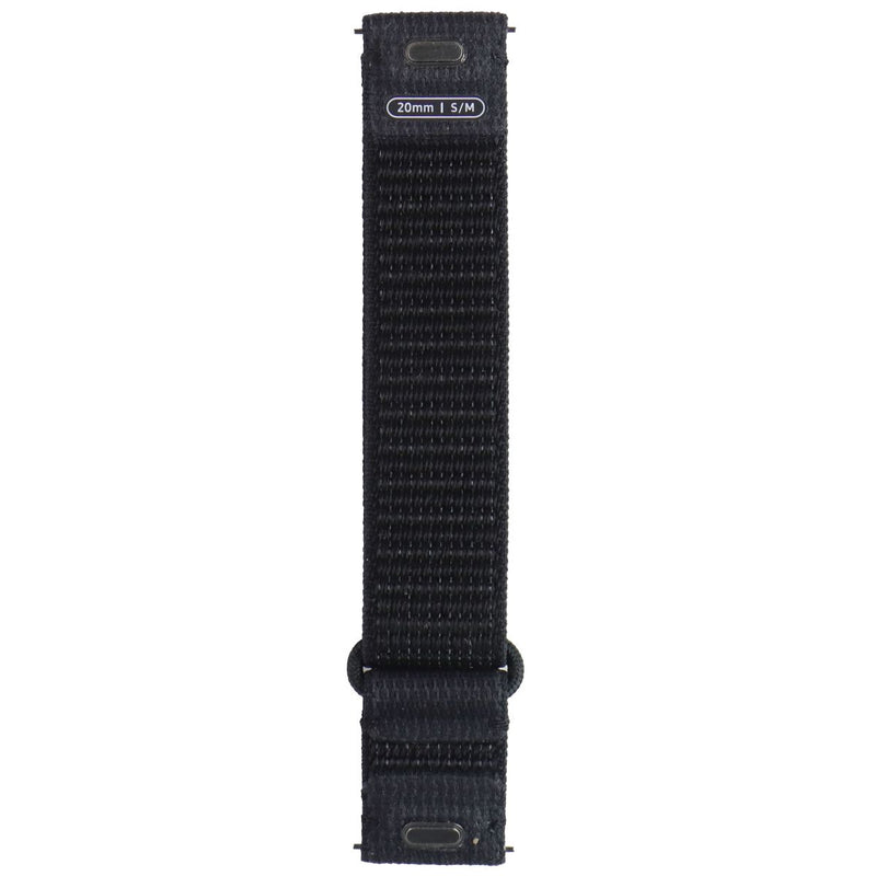 Generic Nylon Watch Band (20MM) Small/Medium - Black