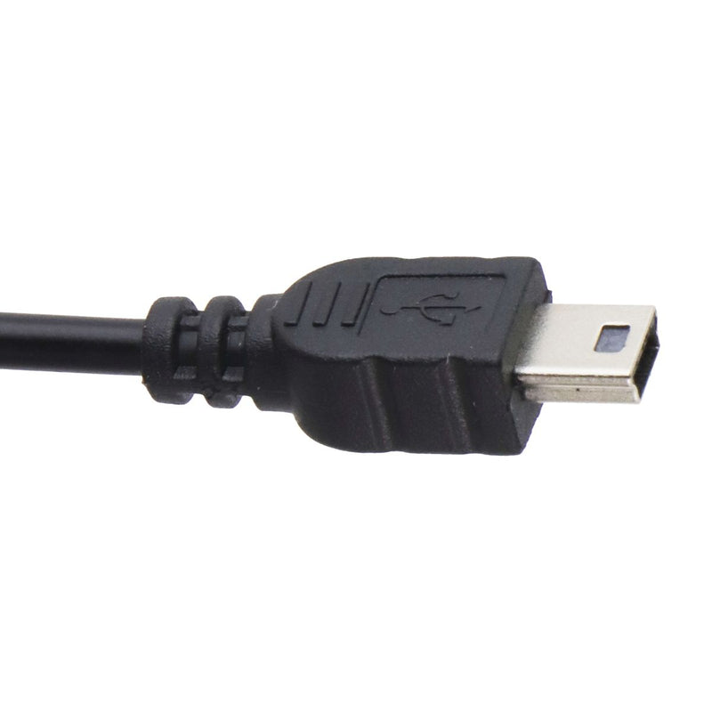 Generic (AKXUJG2P) Mini Sync & Charge Cable for Mini USB Devices - Black