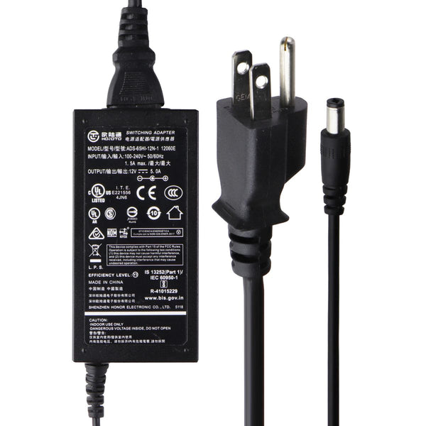 GHAG Replacement AC Adapter for Honor ADS-65HI-12N-1 12060E 12V 5A