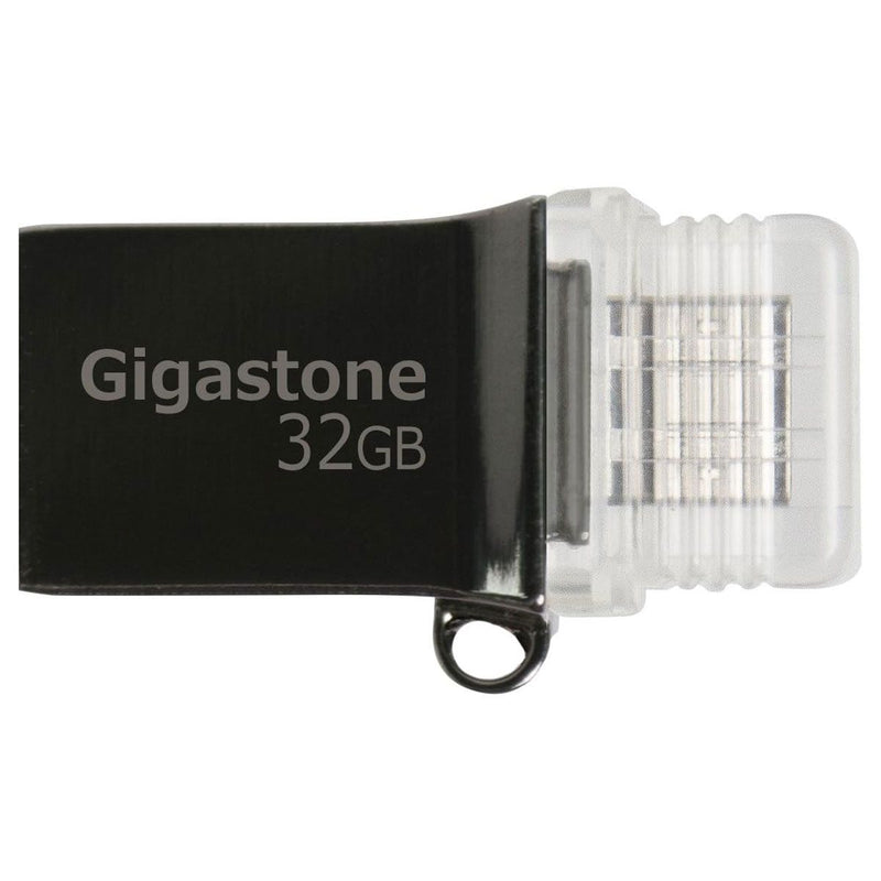 Gigastone OTG USB Drive Metal OTG 32GB USB 3.0 Flash Drive , (GS-U332OTG-R)