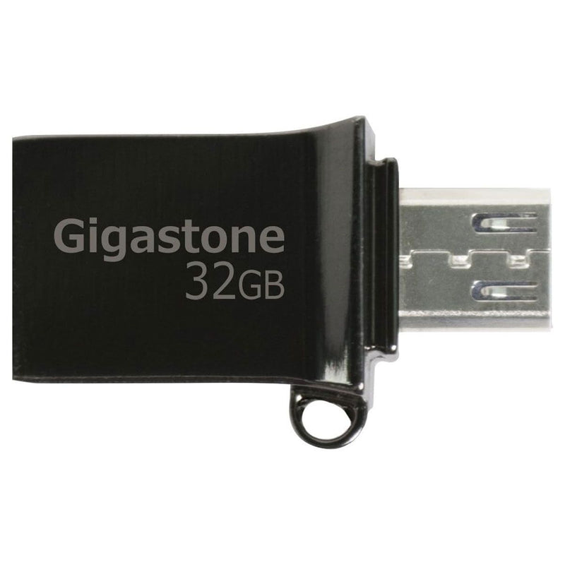 Gigastone OTG USB Drive Metal OTG 32GB USB 3.0 Flash Drive , (GS-U332OTG-R)