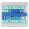 Glorious Premium PBT Keycaps for GMMK Pro / GMMK 2 Keyboards - Caribbean Ocean