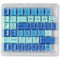 Glorious Premium PBT Keycaps for GMMK Pro / GMMK 2 Keyboards - Caribbean Ocean