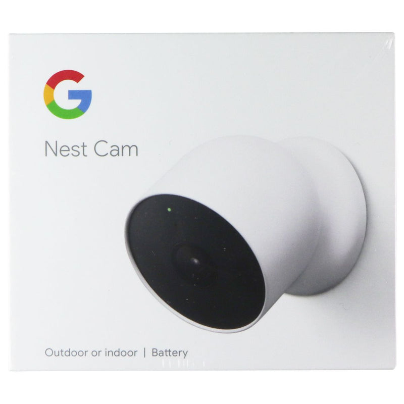 Google Nest Cam Outdoor or Indoor (Battery) 2nd Gen (G3AL9) - Snow (White)