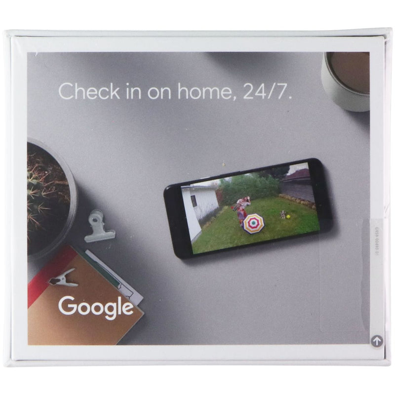 Google Nest Cam Outdoor or Indoor (Battery) 2nd Gen (G3AL9) - Snow (White)