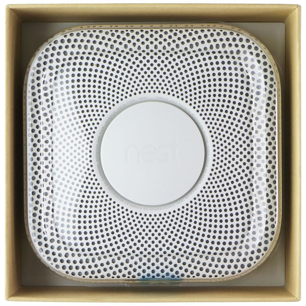 Google Nest Protect Smoke & Carbon Monoxide Alarm/Detector - Wired / White