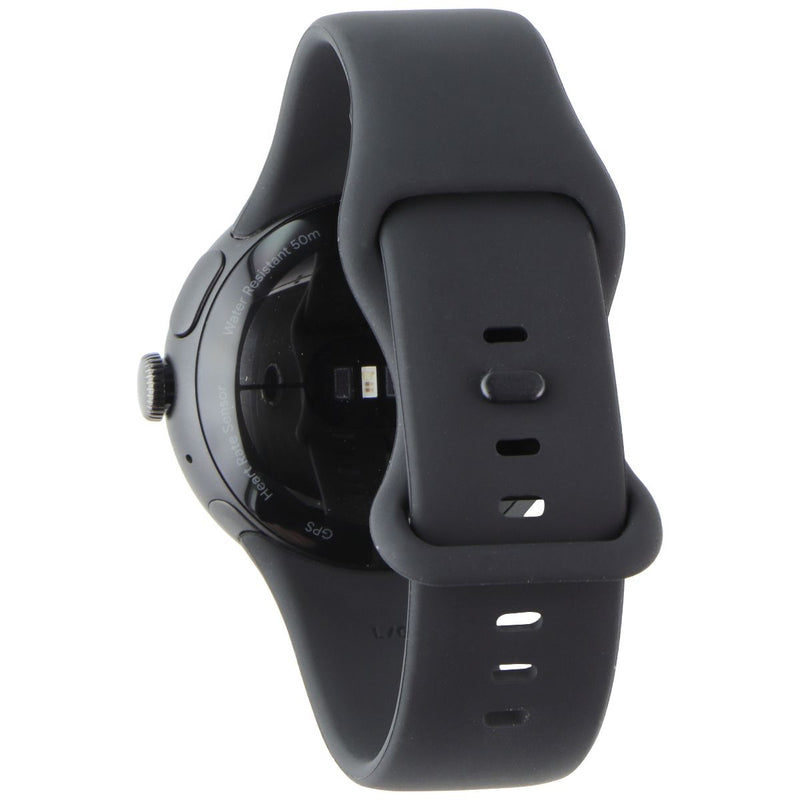 Google Pixel Watch 32GB GQF4C (GPS + WiFi) Matte Black Case/Obsidian Active Band