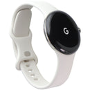 Google Pixel Watch (1st Gen) GWT9R (LTE + Wi-Fi) - Silver Case/Chalk Band (41mm)
