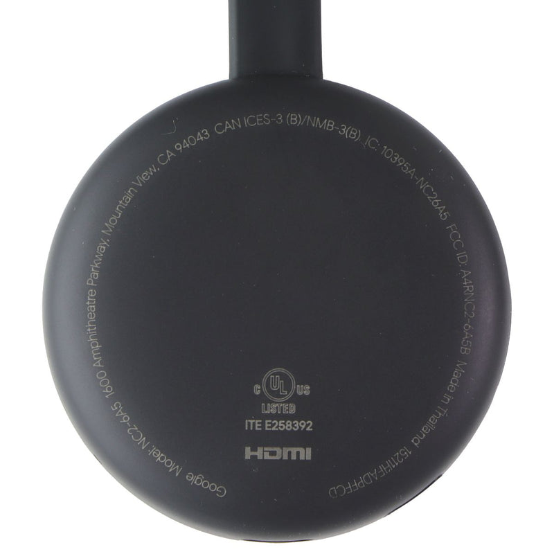 Google Chromecast - Charcoal (3rd Generation) GA00439-US