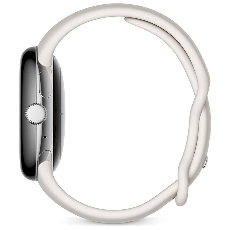 Google Pixel Watch 1st Gen Wi-Fi Smartwatch with Fitbit Tracking - Silver/Chalk