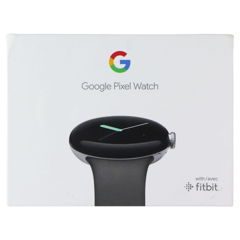 Google Pixel Watch 1st Gen (GQF4C) Smartwatch (Wi-Fi Only) - Silver/Charcoal