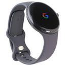 Google Pixel Watch 4 (45mm) LTE Smartwatch (G1KAW) Matte Black/Obsidian Band