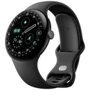 Google Pixel Watch 4 (45mm) LTE Smartwatch (G1KAW) Matte Black/Obsidian Band