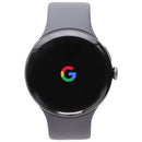 Google Pixel Watch 4 (45mm) LTE Smartwatch (G1KAW) Matte Black/Obsidian Band