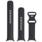 Google Active Band for Pixel Watch 3 (45mm) - Small and Large Bands - Obsidian