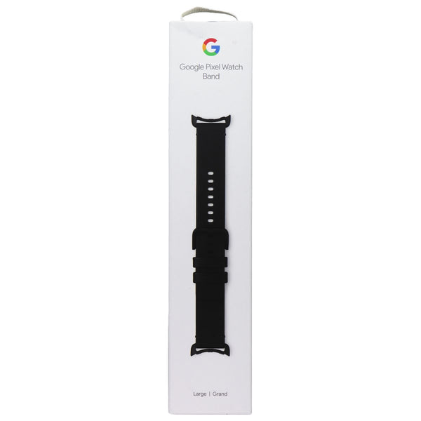 Google Pixel Watch Crafted Leather Band - Large - Obsidian