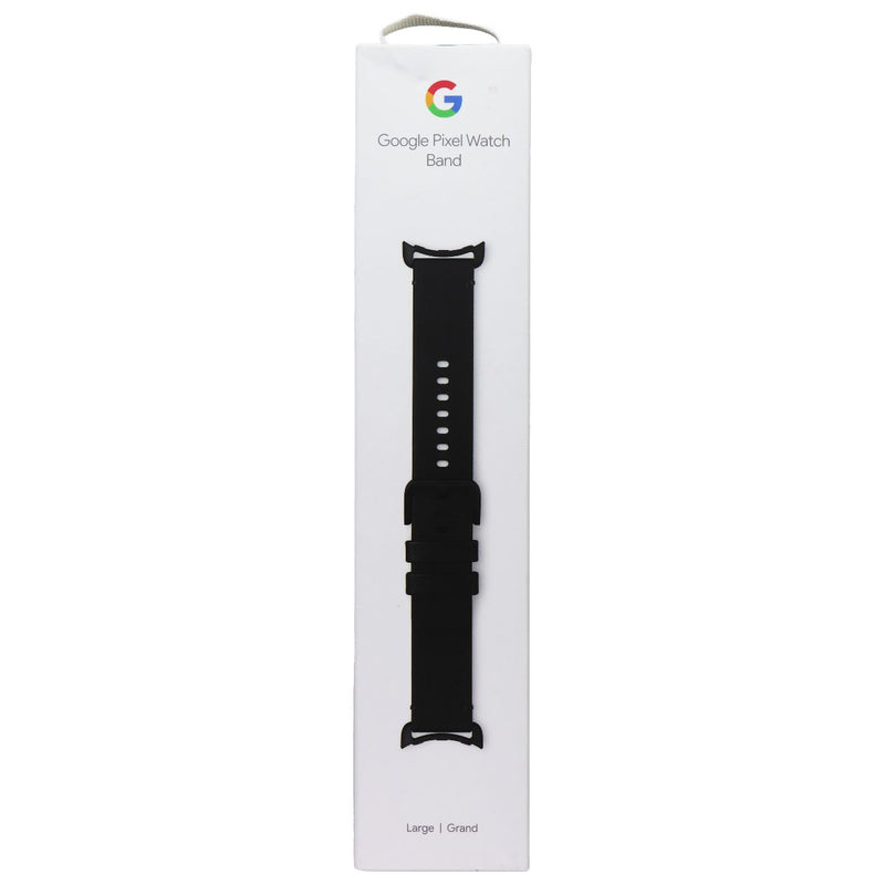 Google Pixel Watch Crafted Leather Band - Large - Obsidian