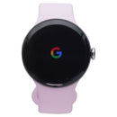 Google Pixel Watch 3 (41mm) Wi-Fi Only - Silver Aluminum/Rose Quartz Band