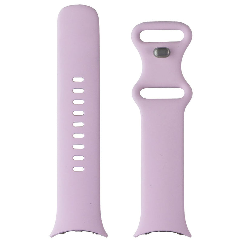 Google Pixel Watch 3 (41mm) Wi-Fi Only - Silver Aluminum/Rose Quartz Band