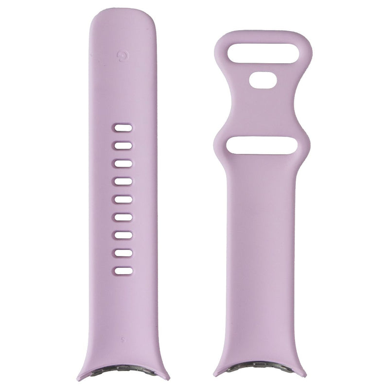 Google Pixel Watch 3 (41mm) Wi-Fi Only - Silver Aluminum/Rose Quartz Band