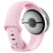 Google Pixel Watch 3 (41mm) Wi-Fi Only - Silver Aluminum/Rose Quartz Band