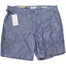 Goodfellow & Co Mens Every Wear 7" Fit Flat Front Chino Shorts - Size 36 - Blue