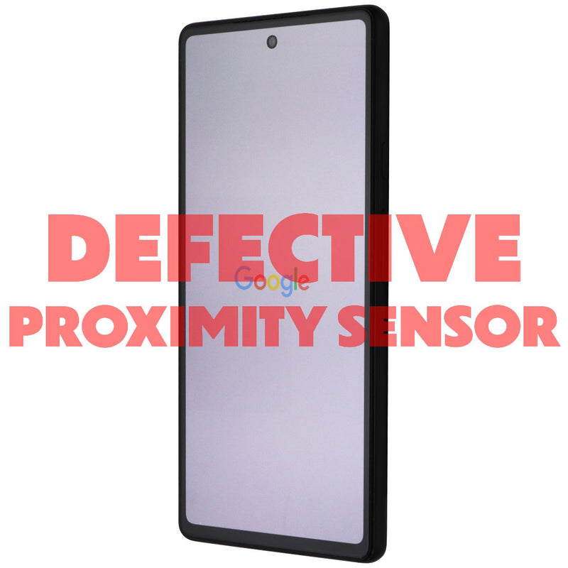 Google Pixel 6a (6.1-in) GX7AS Unlocked - 128GB / Charcoal *BAD Prox Sensor