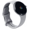 Google Pixel Watch 41mm (GQF4C) Wi-Fi Only - Silver AL with Gray Sport Band