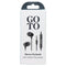 GoTo Stereo Earbuds with 3.5mm Connector - Black