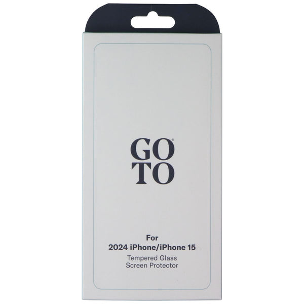 GoTo Tempered Glass Screen Protector for Apple iPhone 15 ONLY
