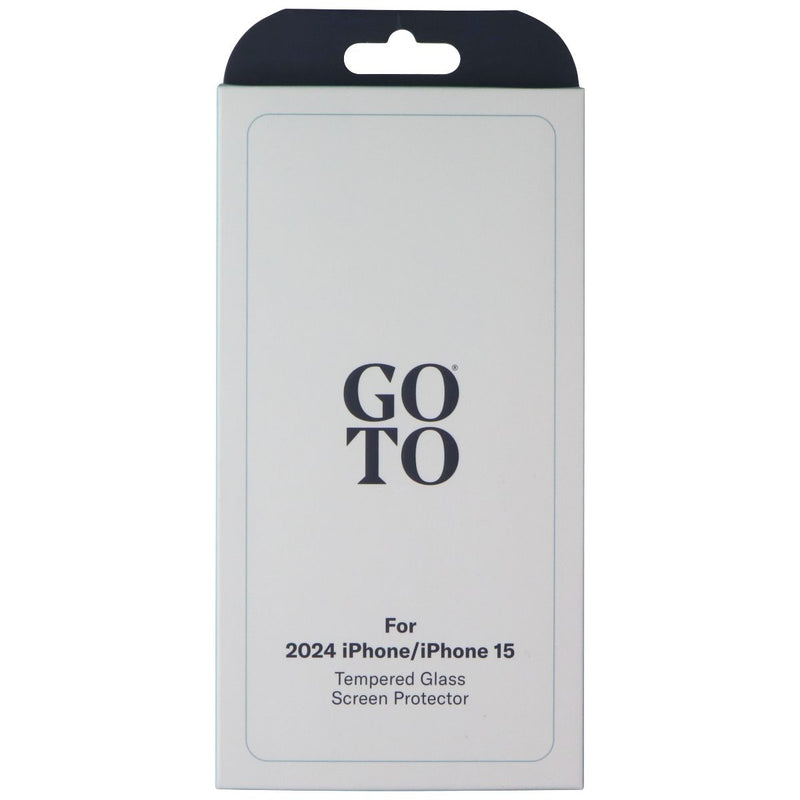 GoTo Tempered Glass Screen Protector for Apple iPhone 15 ONLY