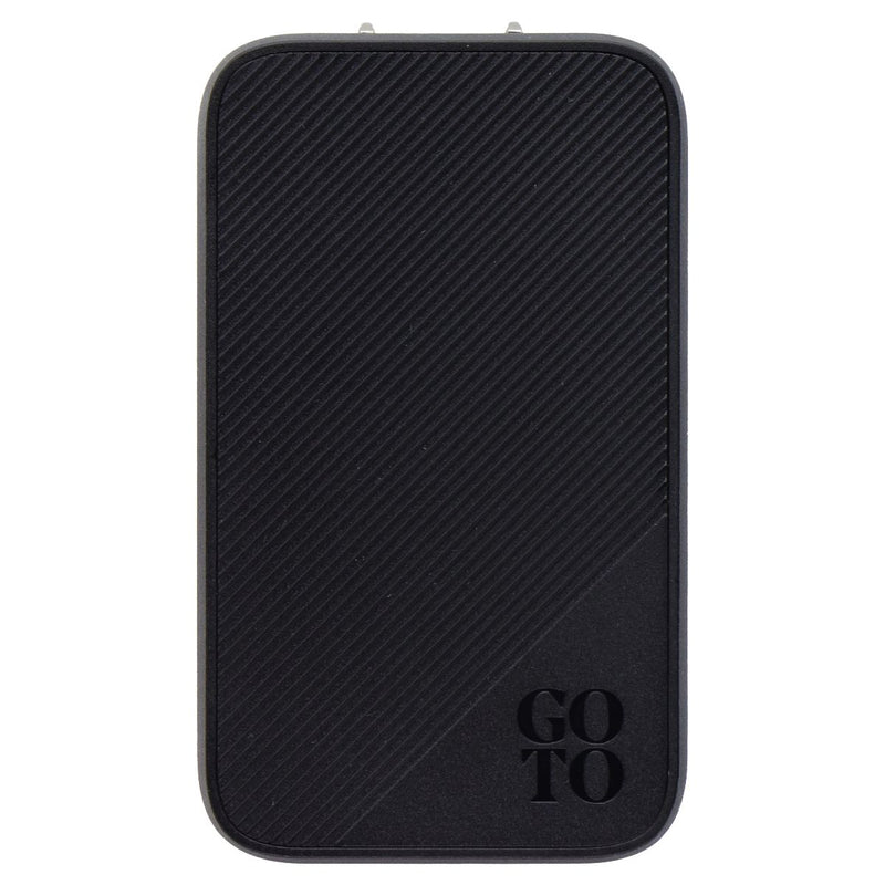 GoTo 20W Fast Charging USB-C Wall Charger - Black