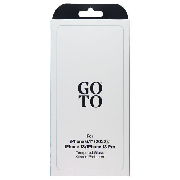 GoTo Tempered Glass Screen Protector for Apple iPhone 14 / 13 / 13 Pro