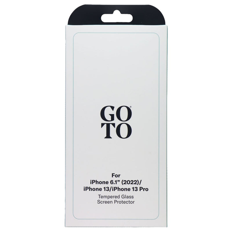 GoTo Tempered Glass Screen Protector for Apple iPhone 14 / 13 / 13 Pro