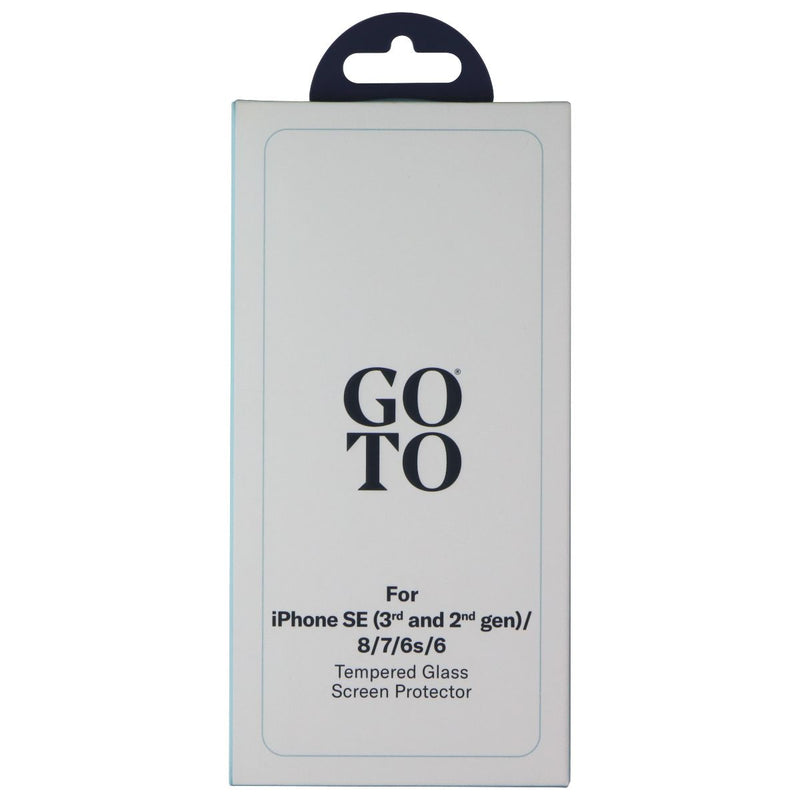 GoTo Tempered Glass Screen Protector for Apple iPhone SE 3rd/2nd Gen/8/7/6S/6