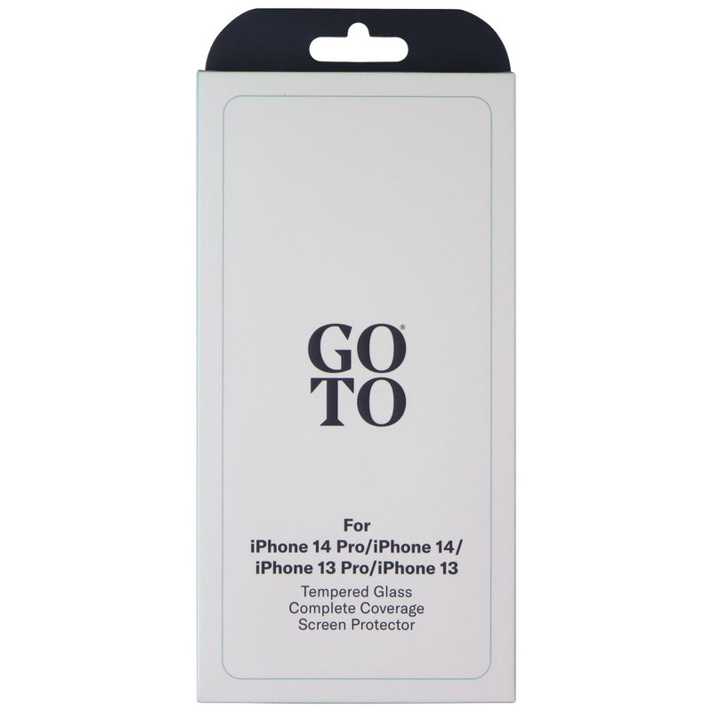 GoTo Tempered Glass Screen Protector for Apple iPhone 14 Pro/14/13 Pro/13
