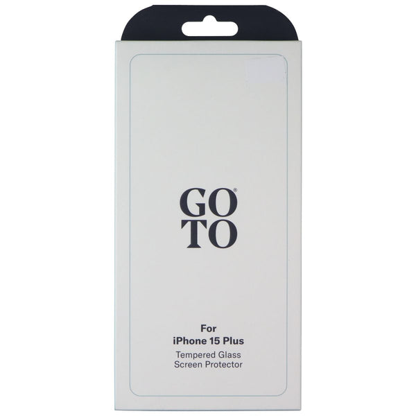 GoTo Tempered Glass Screen Protector for Apple iPhone 15 Plus