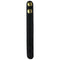 Gould & Goodrich Belt Keeper Leather Brass Double Snap (B76BR) - Black