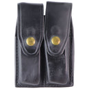 Gould & Goodrich B627-3 Double Magazine Leather Belt Case - Black