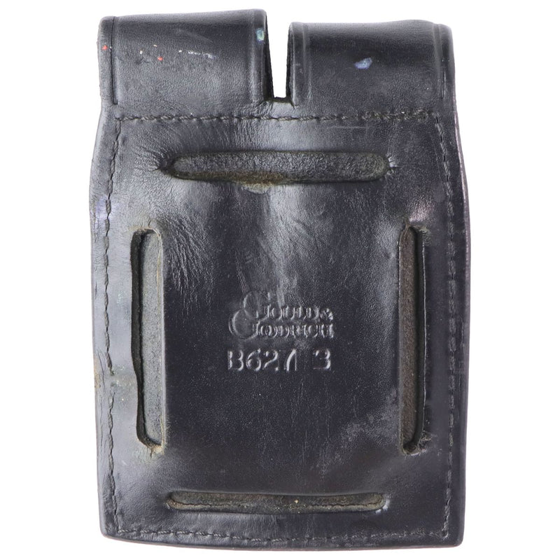 Gould & Goodrich B627-3 Double Magazine Leather Belt Case - Black
